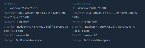hard west system requirements