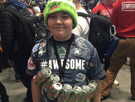 A young apprentice memer emerges at PAX East 2015.